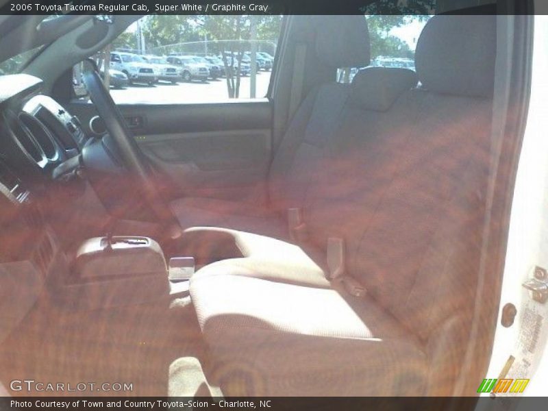 Super White / Graphite Gray 2006 Toyota Tacoma Regular Cab
