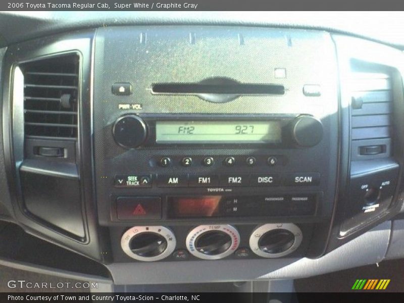 Super White / Graphite Gray 2006 Toyota Tacoma Regular Cab