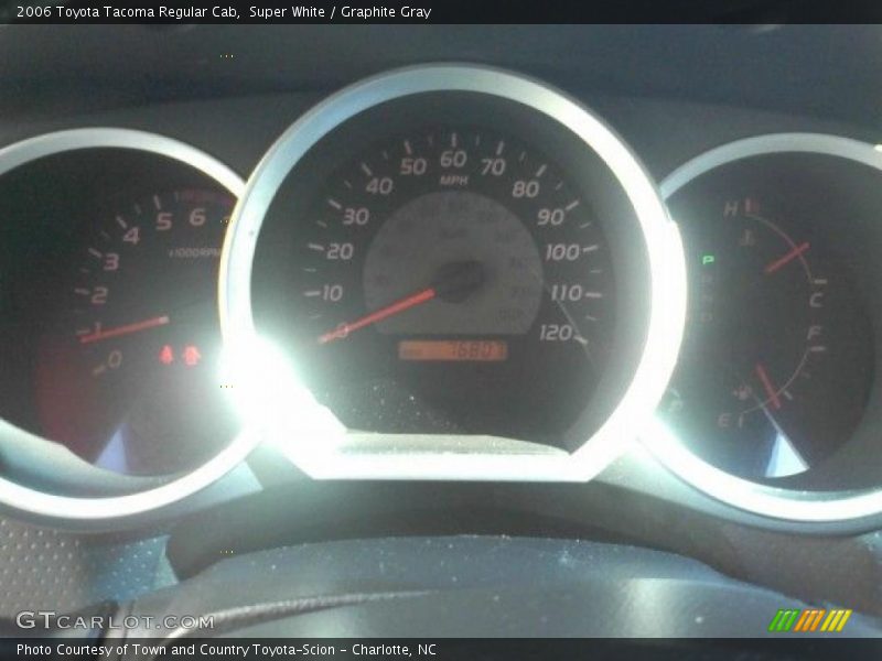 Super White / Graphite Gray 2006 Toyota Tacoma Regular Cab