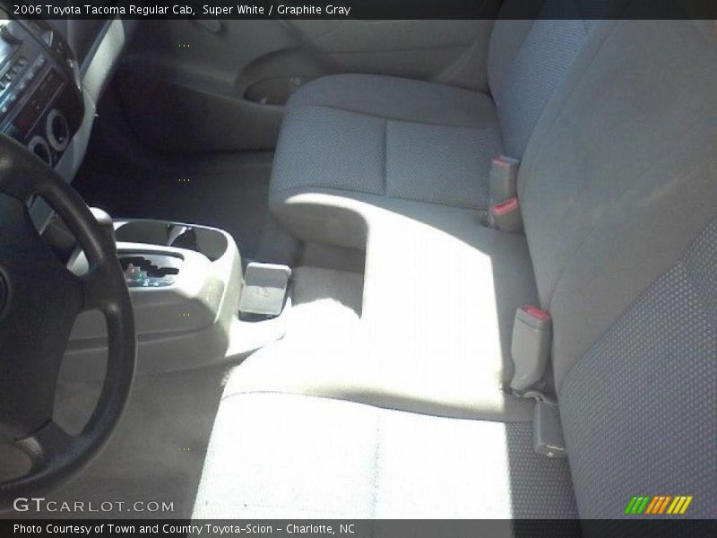 Super White / Graphite Gray 2006 Toyota Tacoma Regular Cab