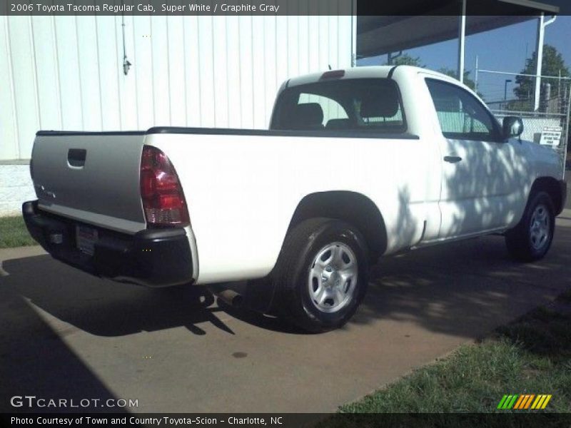 Super White / Graphite Gray 2006 Toyota Tacoma Regular Cab