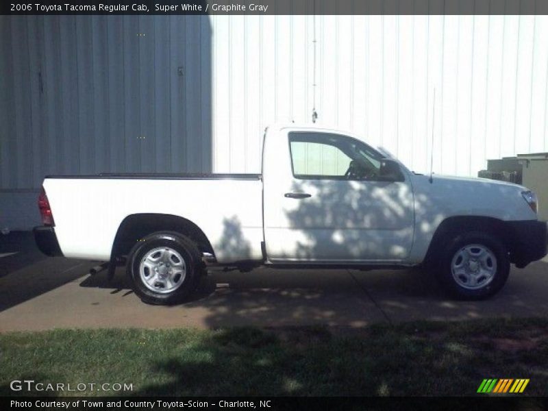Super White / Graphite Gray 2006 Toyota Tacoma Regular Cab