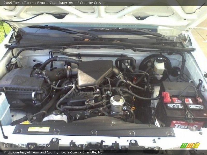 Super White / Graphite Gray 2006 Toyota Tacoma Regular Cab