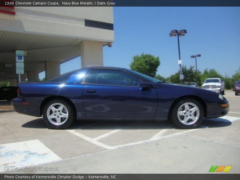 Navy Blue Metallic / Dark Grey 1998 Chevrolet Camaro Coupe