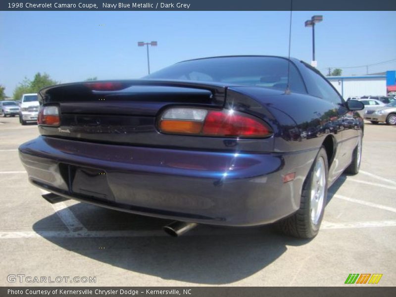 Navy Blue Metallic / Dark Grey 1998 Chevrolet Camaro Coupe