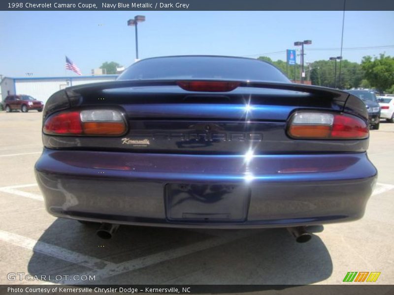 Navy Blue Metallic / Dark Grey 1998 Chevrolet Camaro Coupe