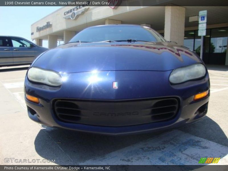 Navy Blue Metallic / Dark Grey 1998 Chevrolet Camaro Coupe