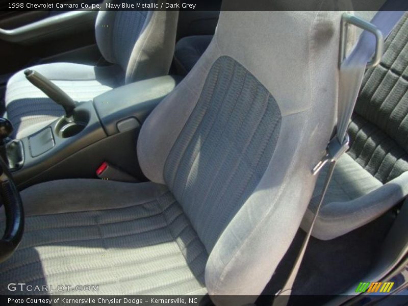 Navy Blue Metallic / Dark Grey 1998 Chevrolet Camaro Coupe