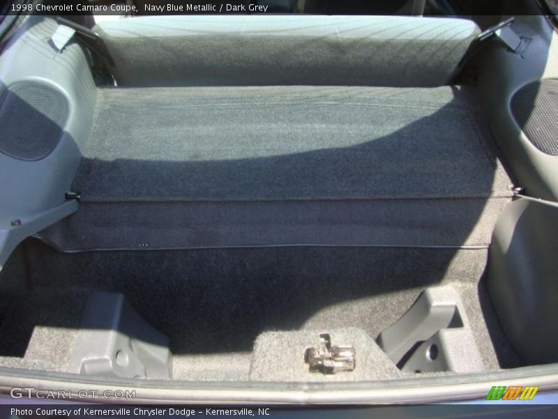 Navy Blue Metallic / Dark Grey 1998 Chevrolet Camaro Coupe
