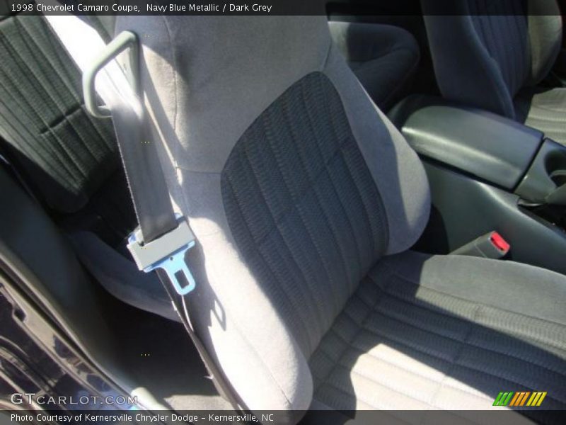 Navy Blue Metallic / Dark Grey 1998 Chevrolet Camaro Coupe
