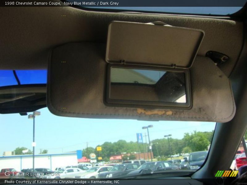 Navy Blue Metallic / Dark Grey 1998 Chevrolet Camaro Coupe
