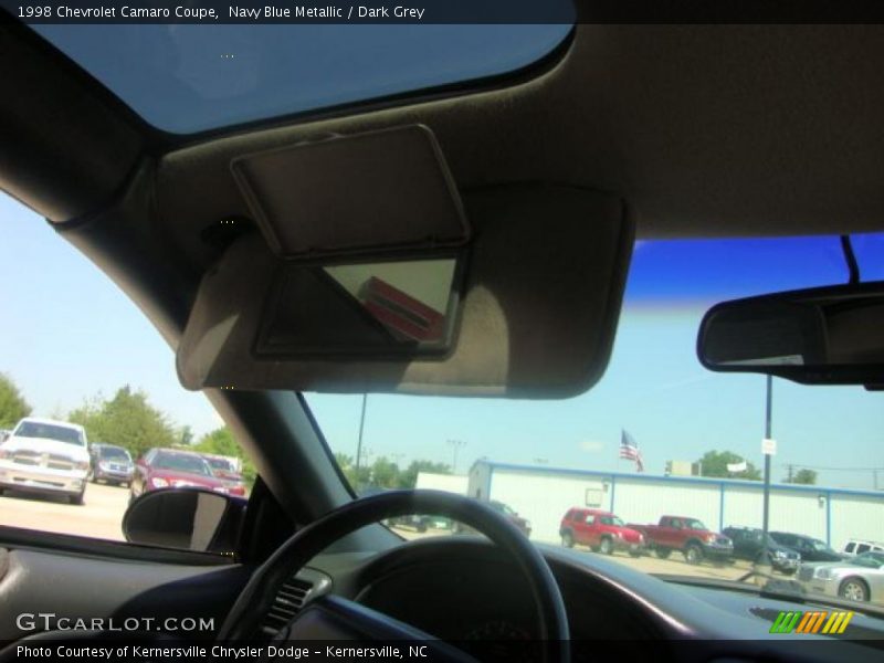 Navy Blue Metallic / Dark Grey 1998 Chevrolet Camaro Coupe