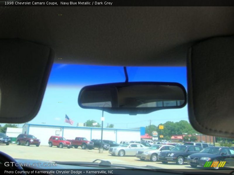 Navy Blue Metallic / Dark Grey 1998 Chevrolet Camaro Coupe