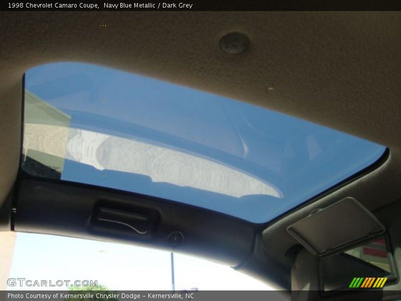 Navy Blue Metallic / Dark Grey 1998 Chevrolet Camaro Coupe