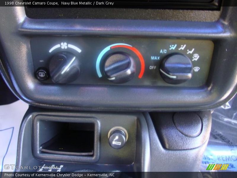 Navy Blue Metallic / Dark Grey 1998 Chevrolet Camaro Coupe