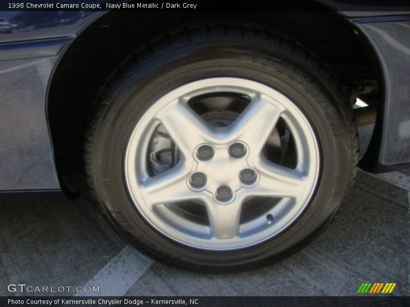Navy Blue Metallic / Dark Grey 1998 Chevrolet Camaro Coupe