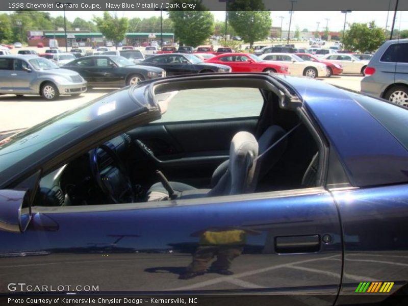 Navy Blue Metallic / Dark Grey 1998 Chevrolet Camaro Coupe
