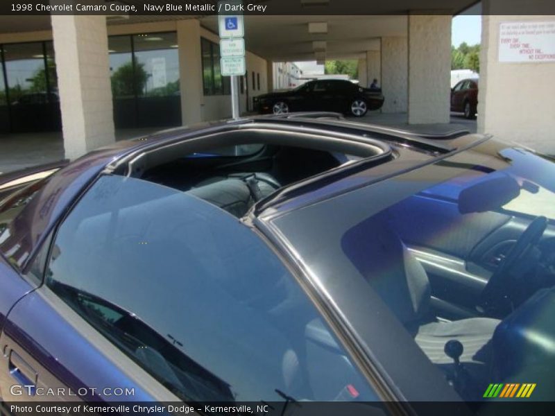 Navy Blue Metallic / Dark Grey 1998 Chevrolet Camaro Coupe