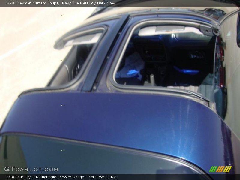 Navy Blue Metallic / Dark Grey 1998 Chevrolet Camaro Coupe
