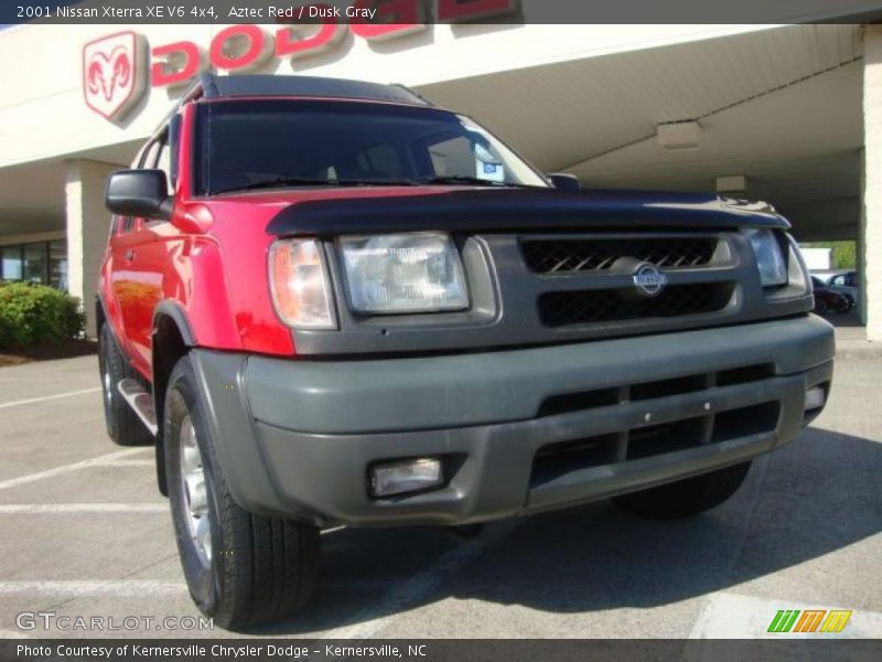 Aztec Red / Dusk Gray 2001 Nissan Xterra XE V6 4x4