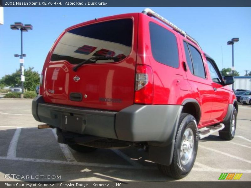 Aztec Red / Dusk Gray 2001 Nissan Xterra XE V6 4x4