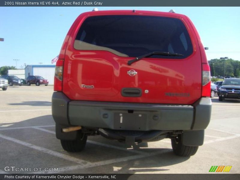 Aztec Red / Dusk Gray 2001 Nissan Xterra XE V6 4x4