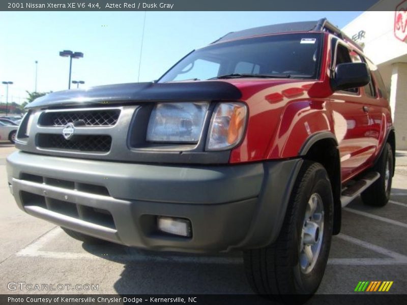 Aztec Red / Dusk Gray 2001 Nissan Xterra XE V6 4x4