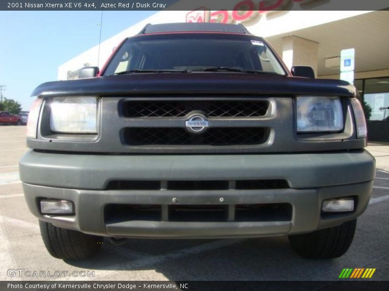 Aztec Red / Dusk Gray 2001 Nissan Xterra XE V6 4x4