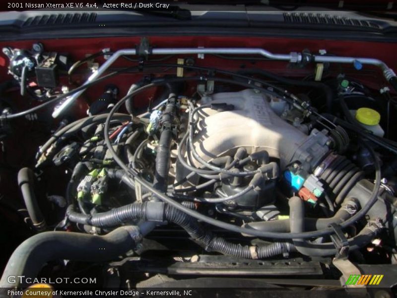 Aztec Red / Dusk Gray 2001 Nissan Xterra XE V6 4x4