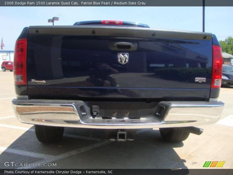 Patriot Blue Pearl / Medium Slate Gray 2006 Dodge Ram 1500 Laramie Quad Cab