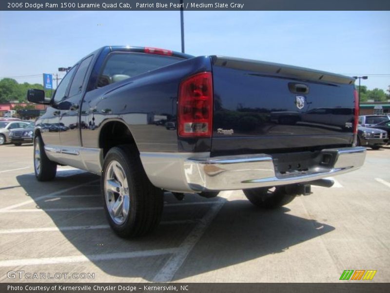 Patriot Blue Pearl / Medium Slate Gray 2006 Dodge Ram 1500 Laramie Quad Cab
