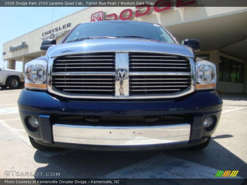 Patriot Blue Pearl / Medium Slate Gray 2006 Dodge Ram 1500 Laramie Quad Cab
