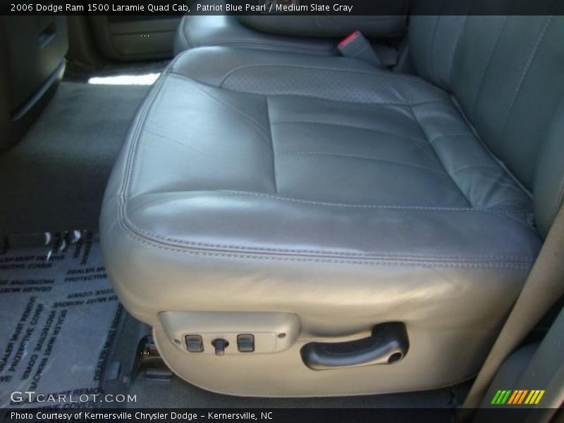 Patriot Blue Pearl / Medium Slate Gray 2006 Dodge Ram 1500 Laramie Quad Cab