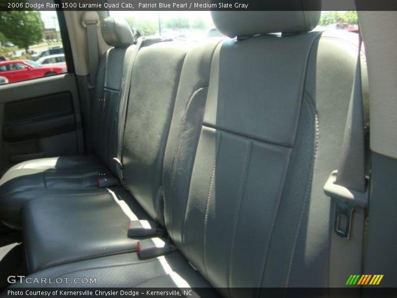 Patriot Blue Pearl / Medium Slate Gray 2006 Dodge Ram 1500 Laramie Quad Cab