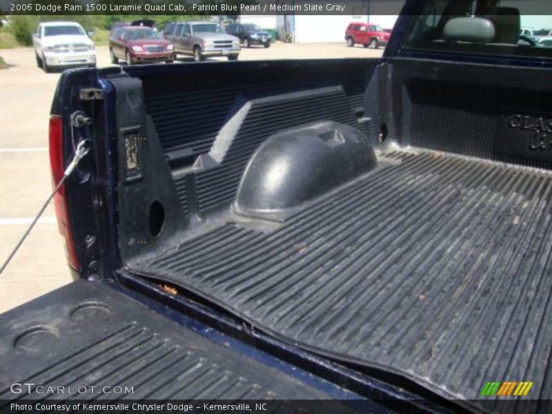 Patriot Blue Pearl / Medium Slate Gray 2006 Dodge Ram 1500 Laramie Quad Cab