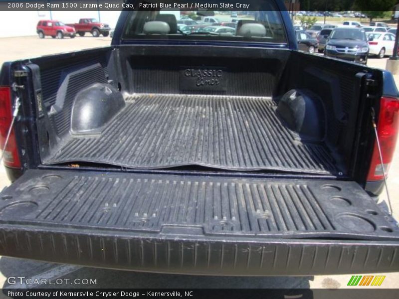 Patriot Blue Pearl / Medium Slate Gray 2006 Dodge Ram 1500 Laramie Quad Cab