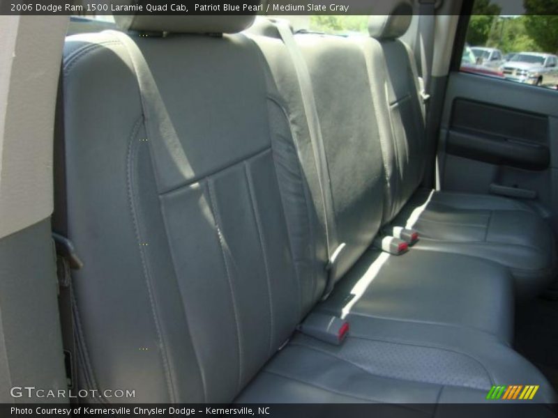 Patriot Blue Pearl / Medium Slate Gray 2006 Dodge Ram 1500 Laramie Quad Cab