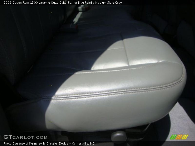 Patriot Blue Pearl / Medium Slate Gray 2006 Dodge Ram 1500 Laramie Quad Cab