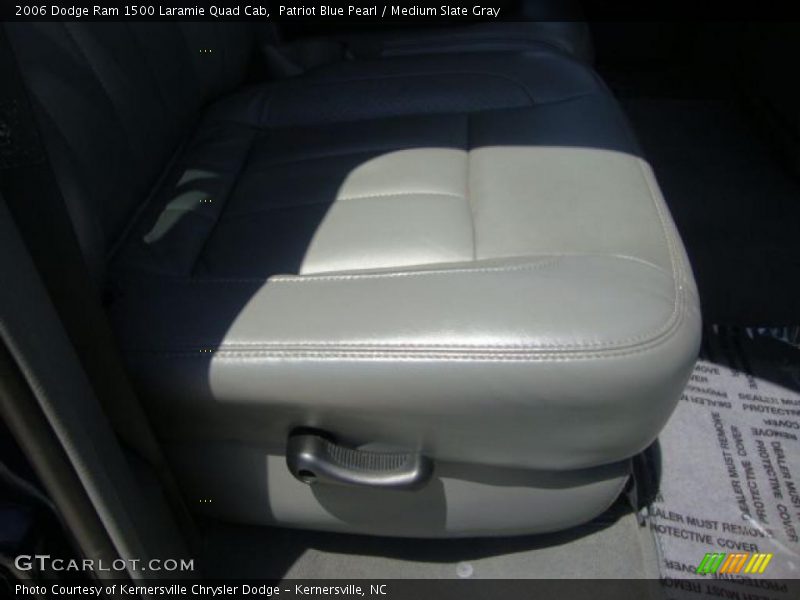 Patriot Blue Pearl / Medium Slate Gray 2006 Dodge Ram 1500 Laramie Quad Cab