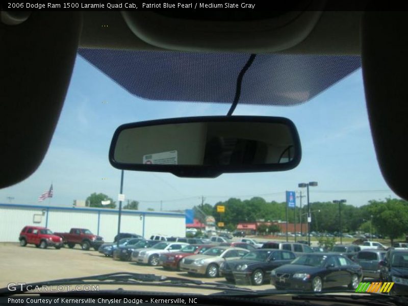Patriot Blue Pearl / Medium Slate Gray 2006 Dodge Ram 1500 Laramie Quad Cab