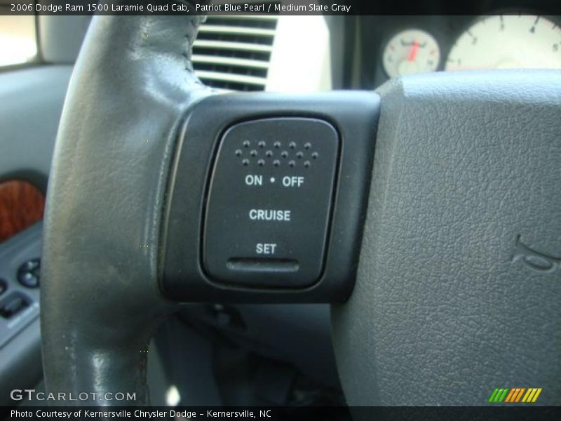 Patriot Blue Pearl / Medium Slate Gray 2006 Dodge Ram 1500 Laramie Quad Cab