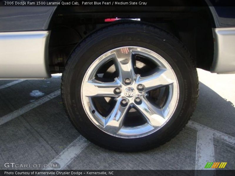 Patriot Blue Pearl / Medium Slate Gray 2006 Dodge Ram 1500 Laramie Quad Cab