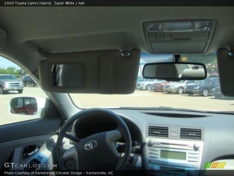 Super White / Ash 2009 Toyota Camry Hybrid