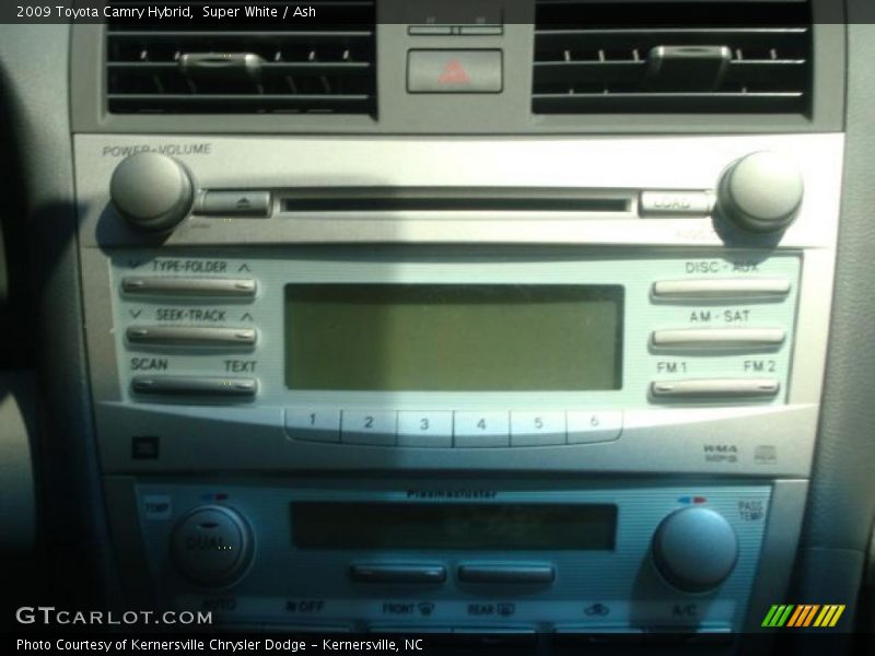 Super White / Ash 2009 Toyota Camry Hybrid