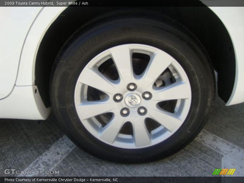 Super White / Ash 2009 Toyota Camry Hybrid