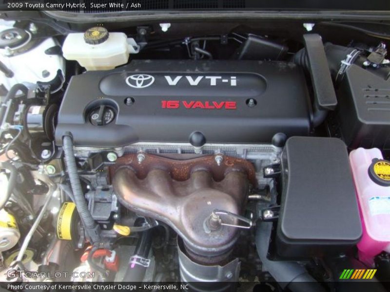 Super White / Ash 2009 Toyota Camry Hybrid