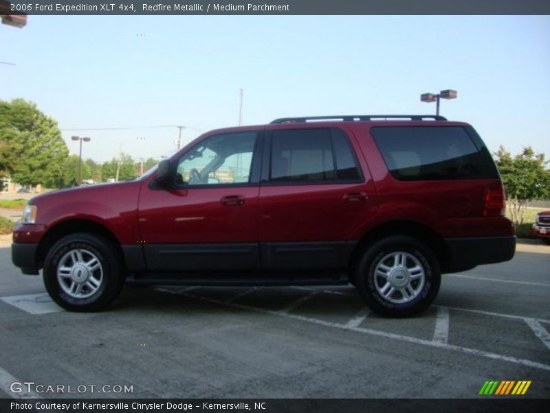 Redfire Metallic / Medium Parchment 2006 Ford Expedition XLT 4x4