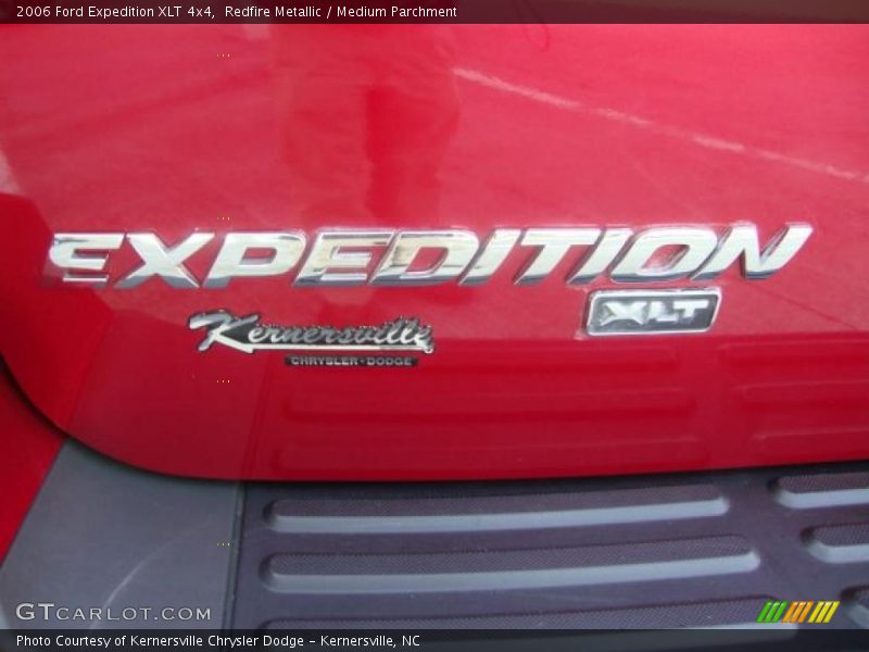 Redfire Metallic / Medium Parchment 2006 Ford Expedition XLT 4x4