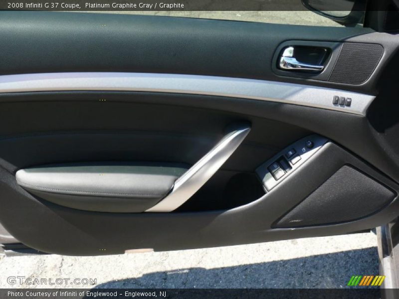 Platinum Graphite Gray / Graphite 2008 Infiniti G 37 Coupe