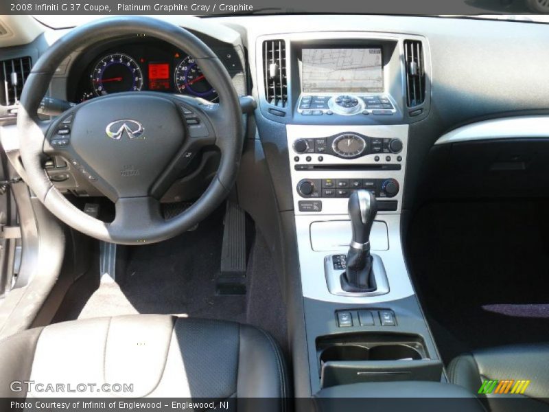 Platinum Graphite Gray / Graphite 2008 Infiniti G 37 Coupe